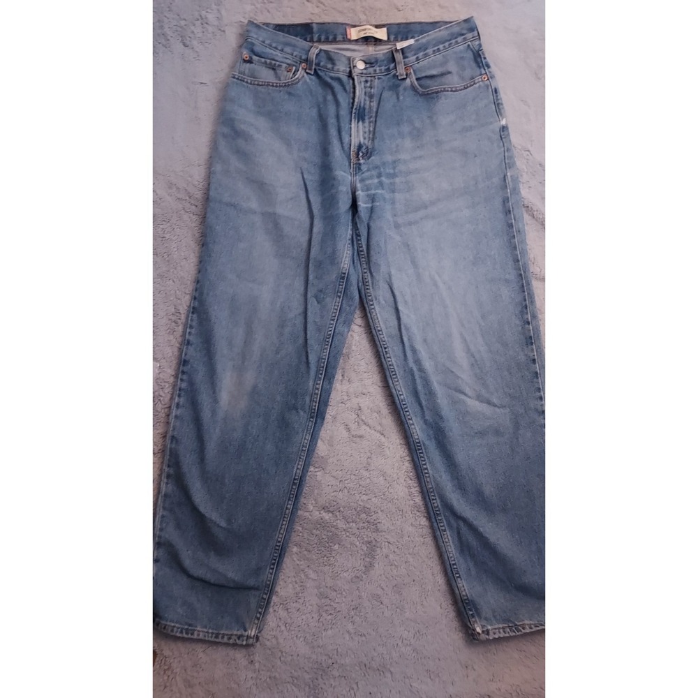 Vintage Levis 560 Jeans Mens 36x34 Comfort Fit Baggy Loose Skater Faded Blue Y2K